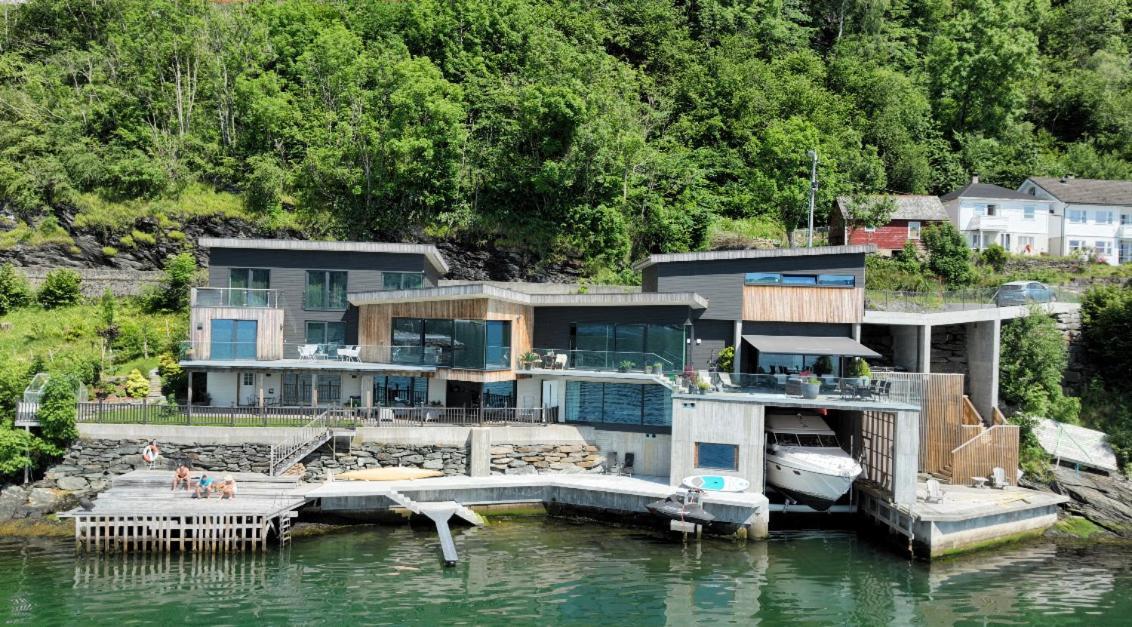 Panoramaresort In Hardangerfjorden Leilighet I Sjokanten Ved Hardangerfjorden For 7 Personer Boat , Sauna,Kajak, Sup For Rent Øystese Exteriör bild