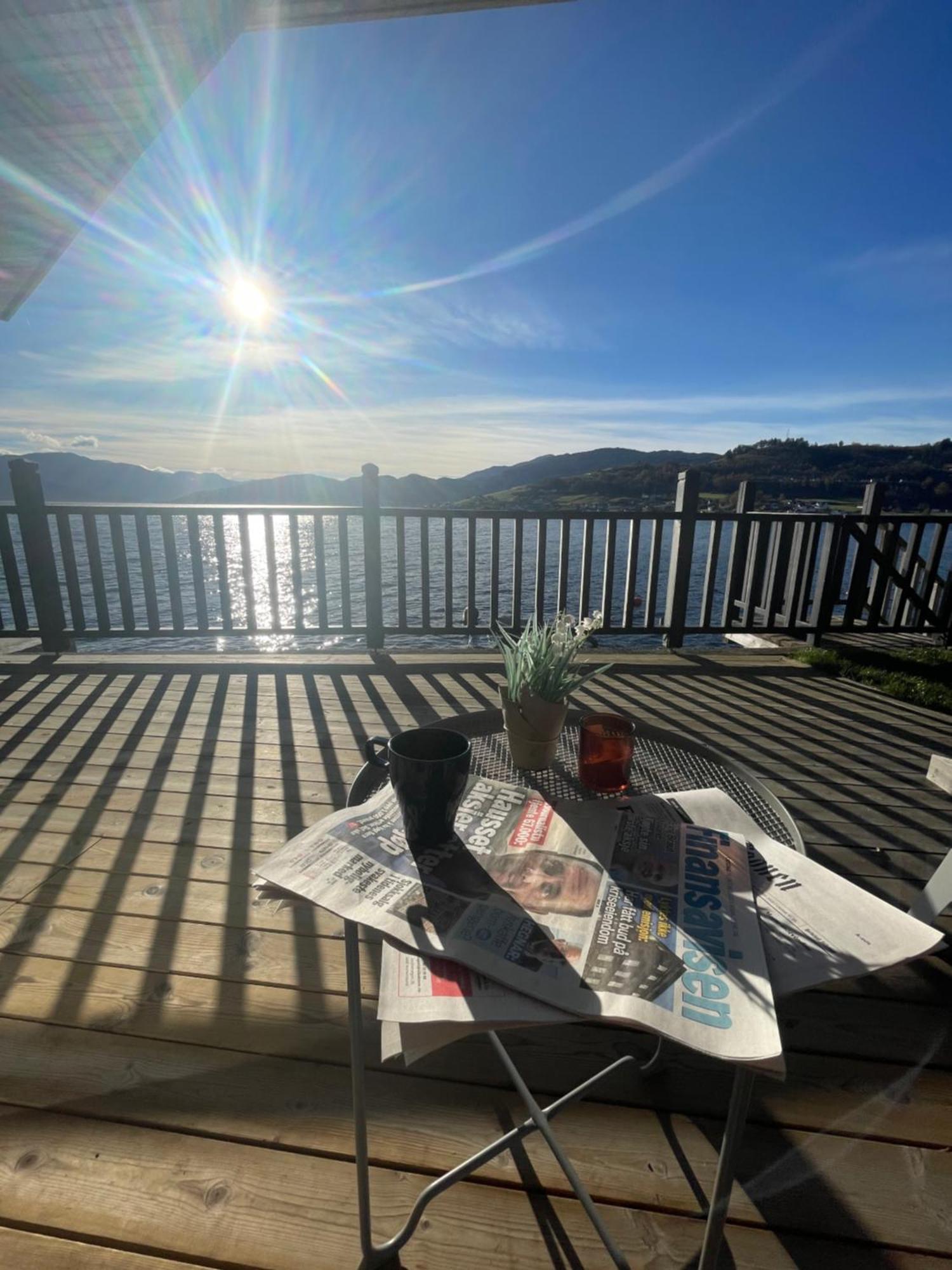 Panoramaresort In Hardangerfjorden Leilighet I Sjokanten Ved Hardangerfjorden For 7 Personer Boat , Sauna,Kajak, Sup For Rent Øystese Exteriör bild
